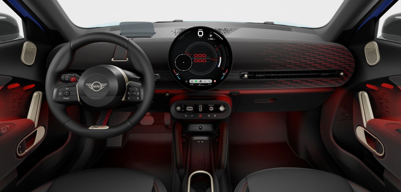 MINI MINI Aceman im Innenraum von vorne MINI MINI Aceman im Innenraum von vorne