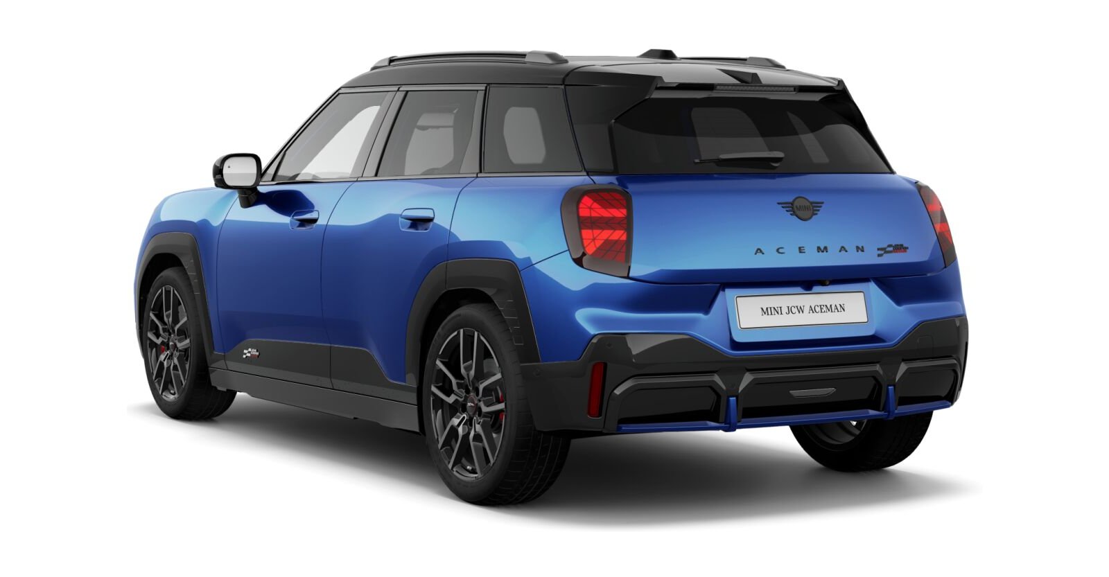 MINI MINI Aceman in Blau von hinten MINI MINI Aceman in Blau von hinten