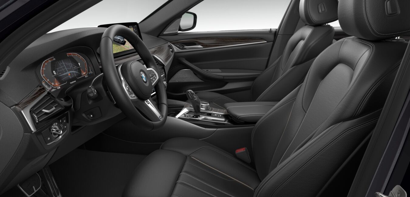 BMW BMW 5er im Innenraum seitlich