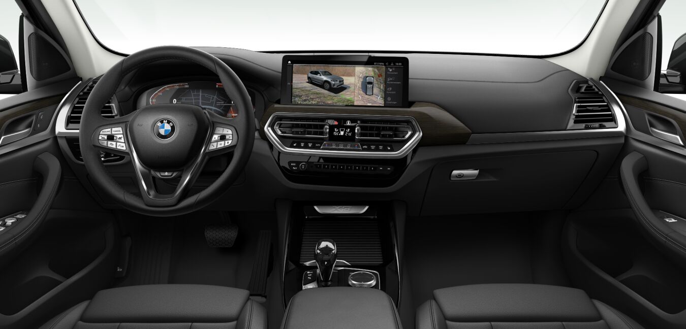BMW BMW X im Innenraum von vorne