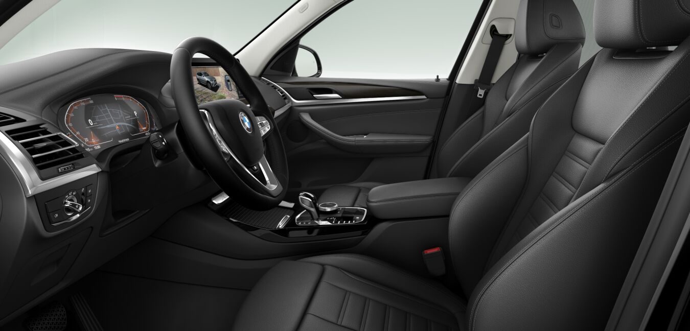 BMW BMW X im Innenraum seitlich