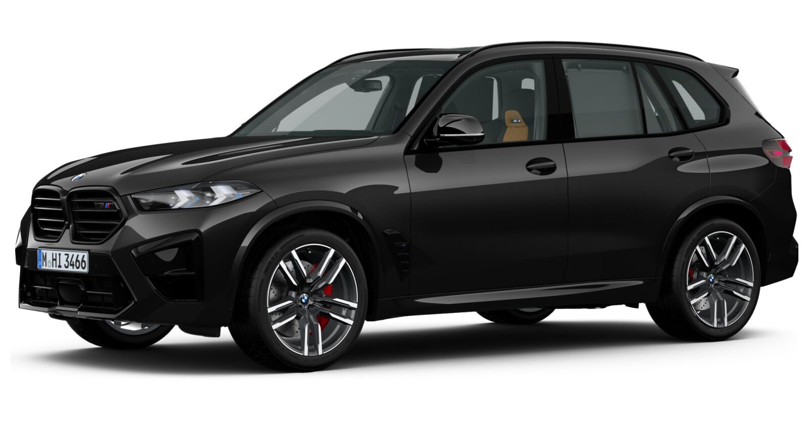 BMW BMW M in Schwarz von vorne BMW BMW M in Schwarz von vorne