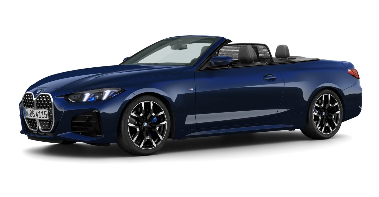 BMW BMW 4er in Blau von vorne BMW BMW 4er in Blau von vorne