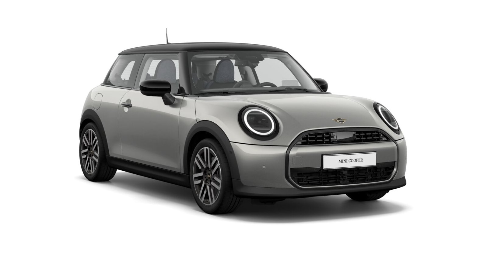MINI Cooper C in Silber von vorne MINI Cooper C in Silber von vorne