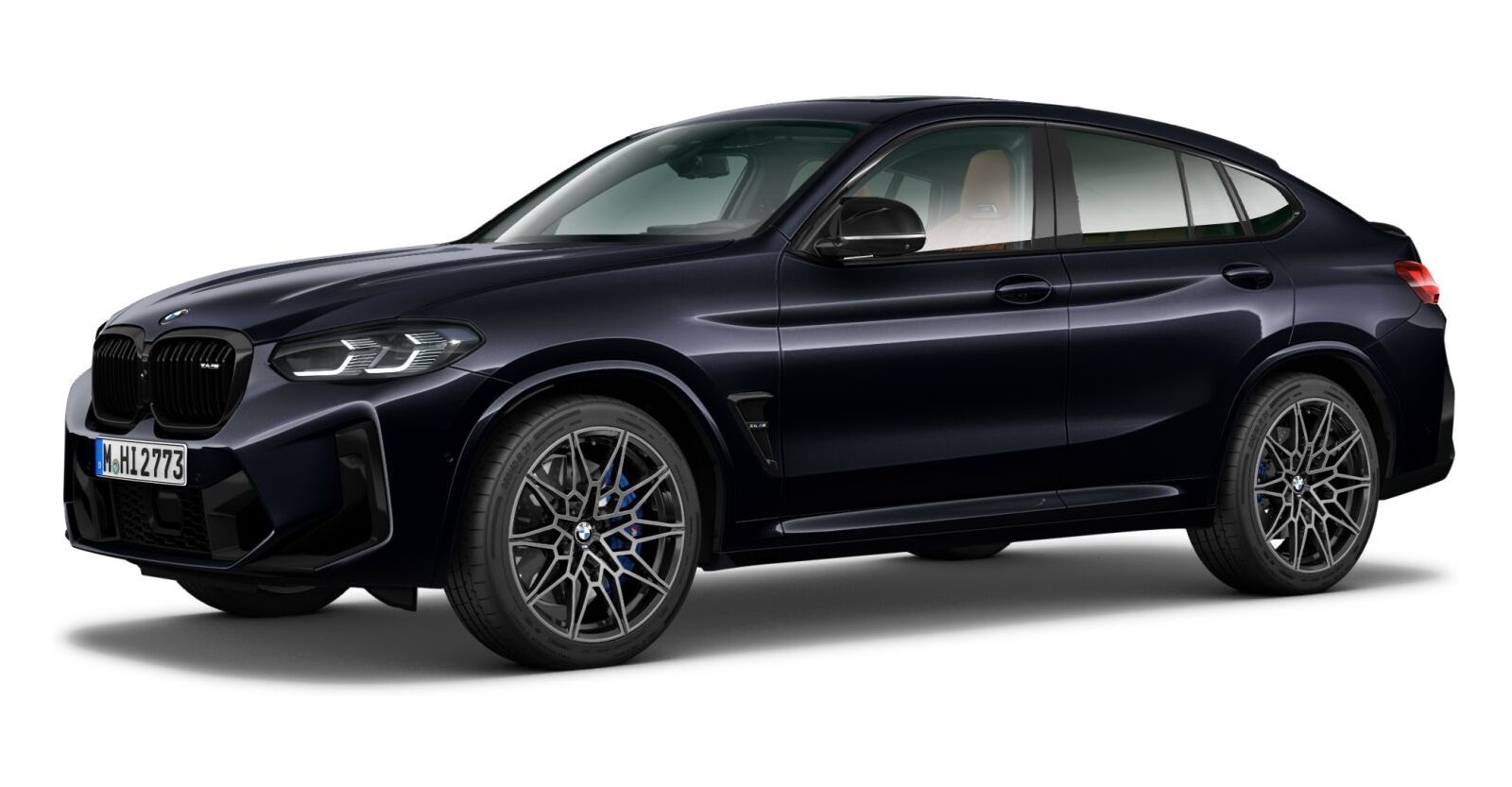 BMW BMW M in Schwarz von vorne