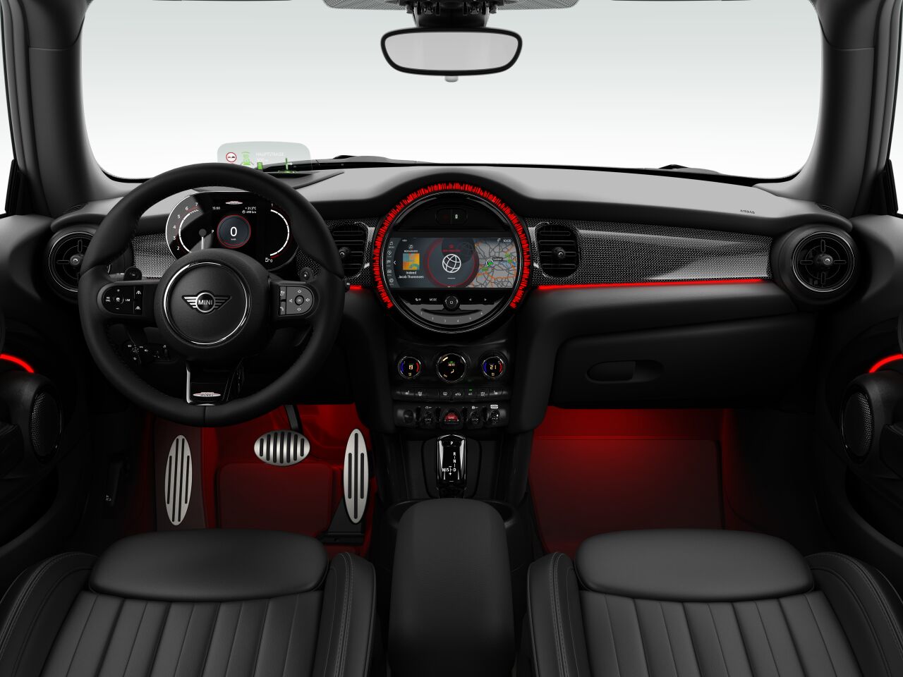 MINI MINI 3-Türer im Innenraum von vorne