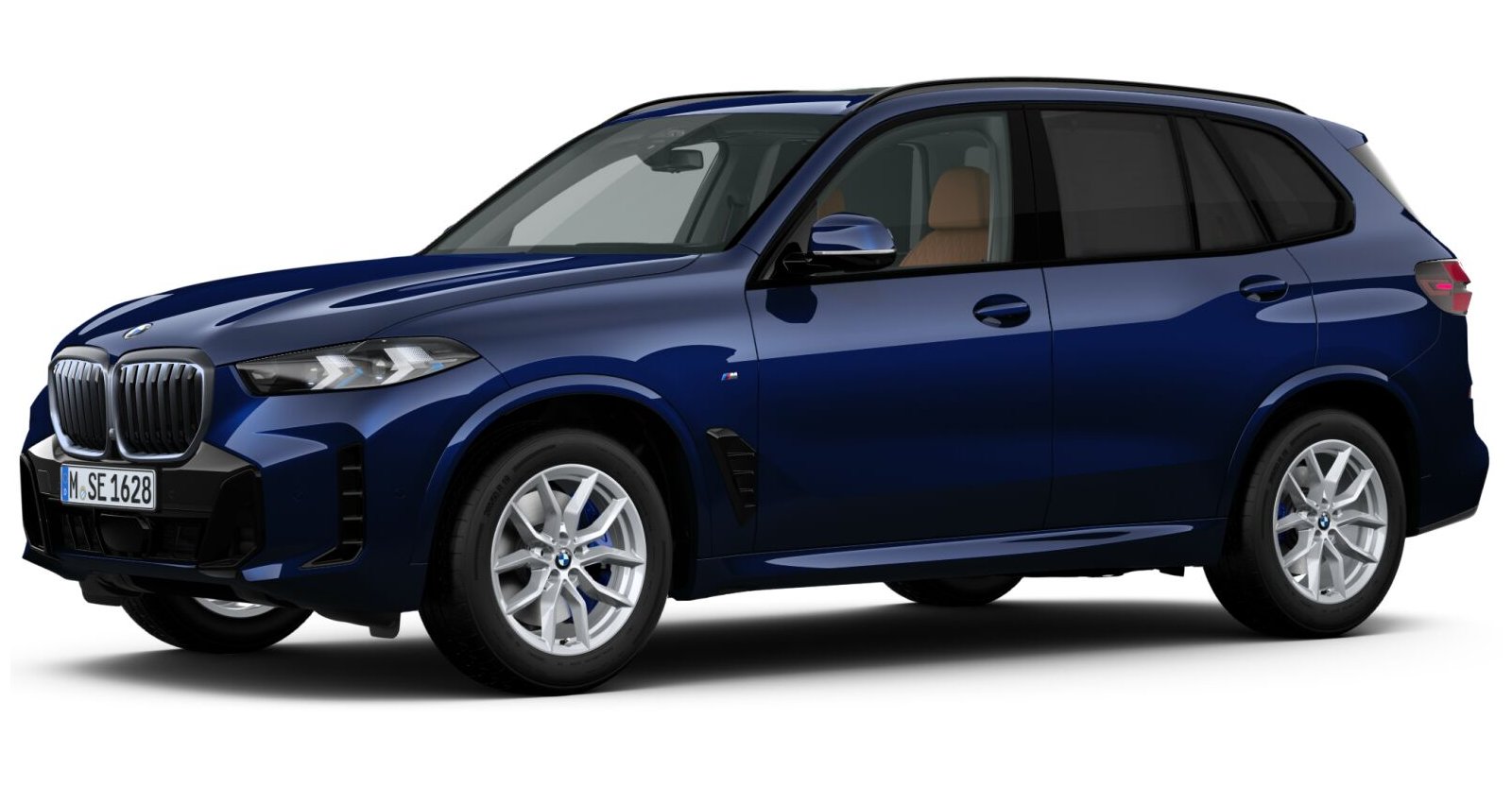 BMW BMW X in Blau von vorne BMW BMW X in Blau von vorne