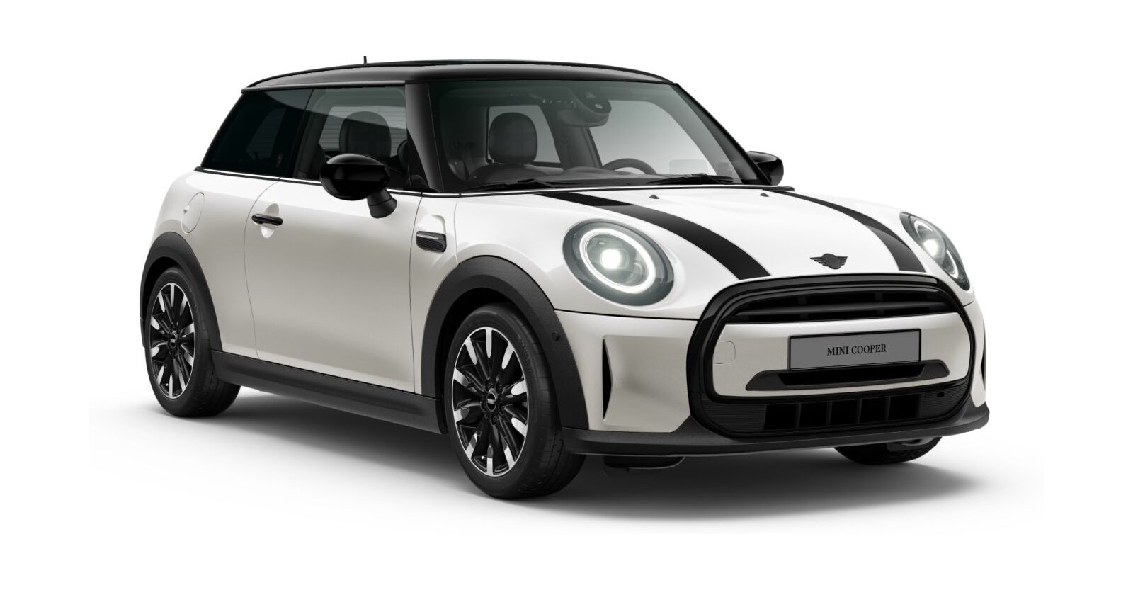 MINI MINI 3-Türer in Weiß von vorne MINI MINI 3-Türer in Weiß von vorne