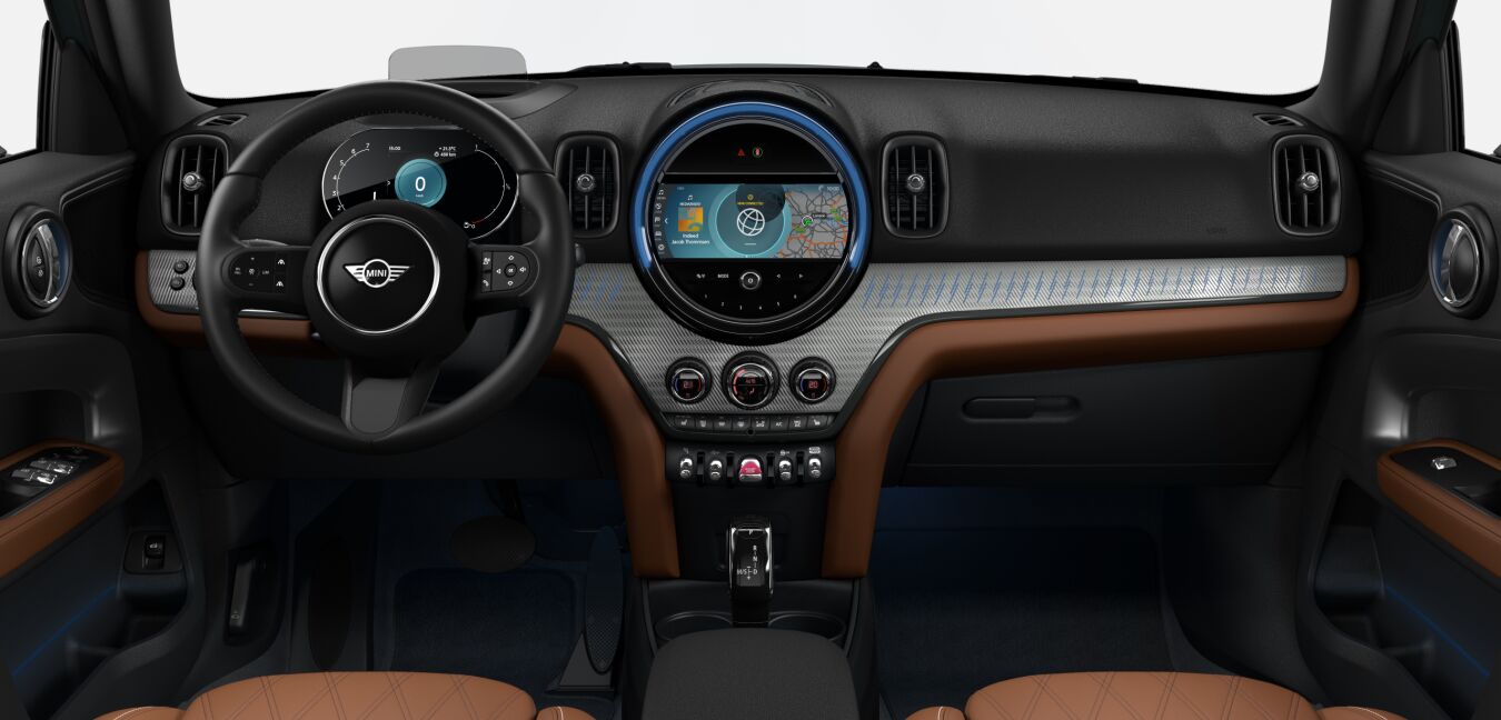 MINI MINI Countryman im Innenraum von vorne
