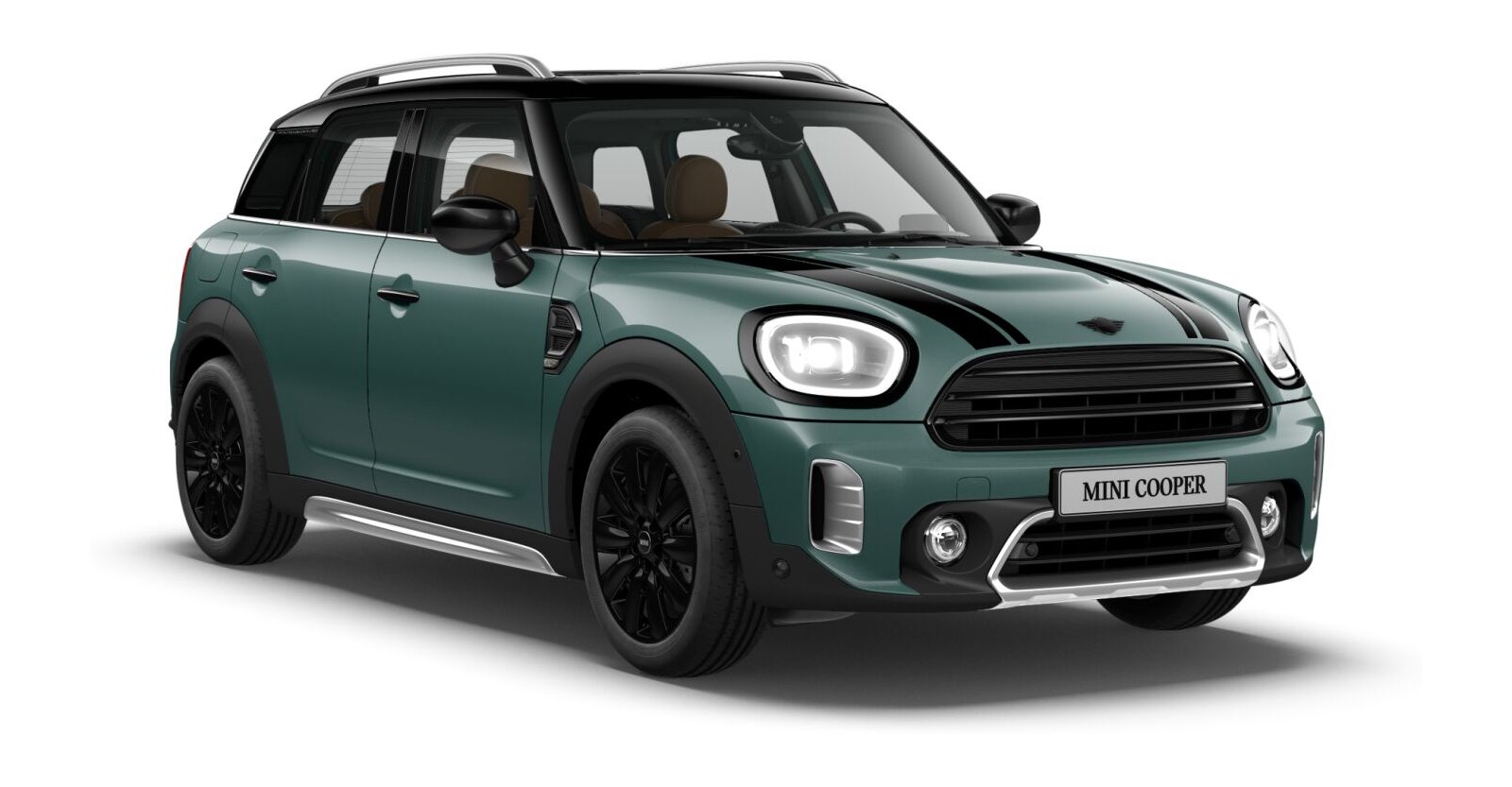 MINI MINI Countryman in Grün von vorne