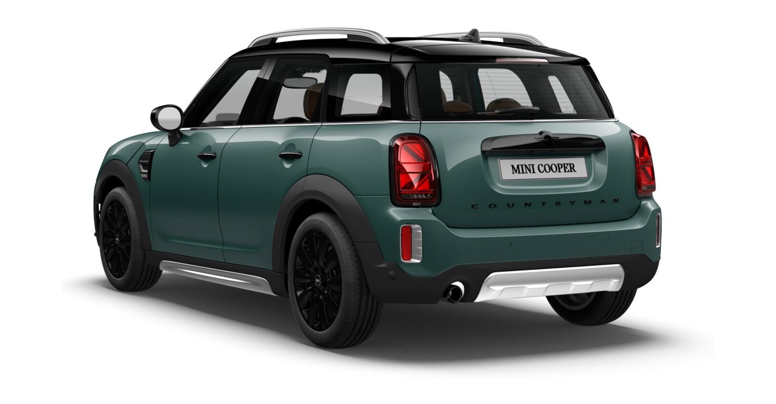 MINI MINI Countryman in Grün von hinten