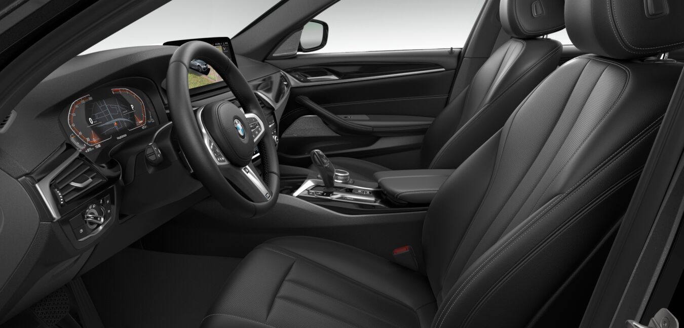 BMW BMW 5er im Innenraum seitlich BMW BMW 5er im Innenraum seitlich