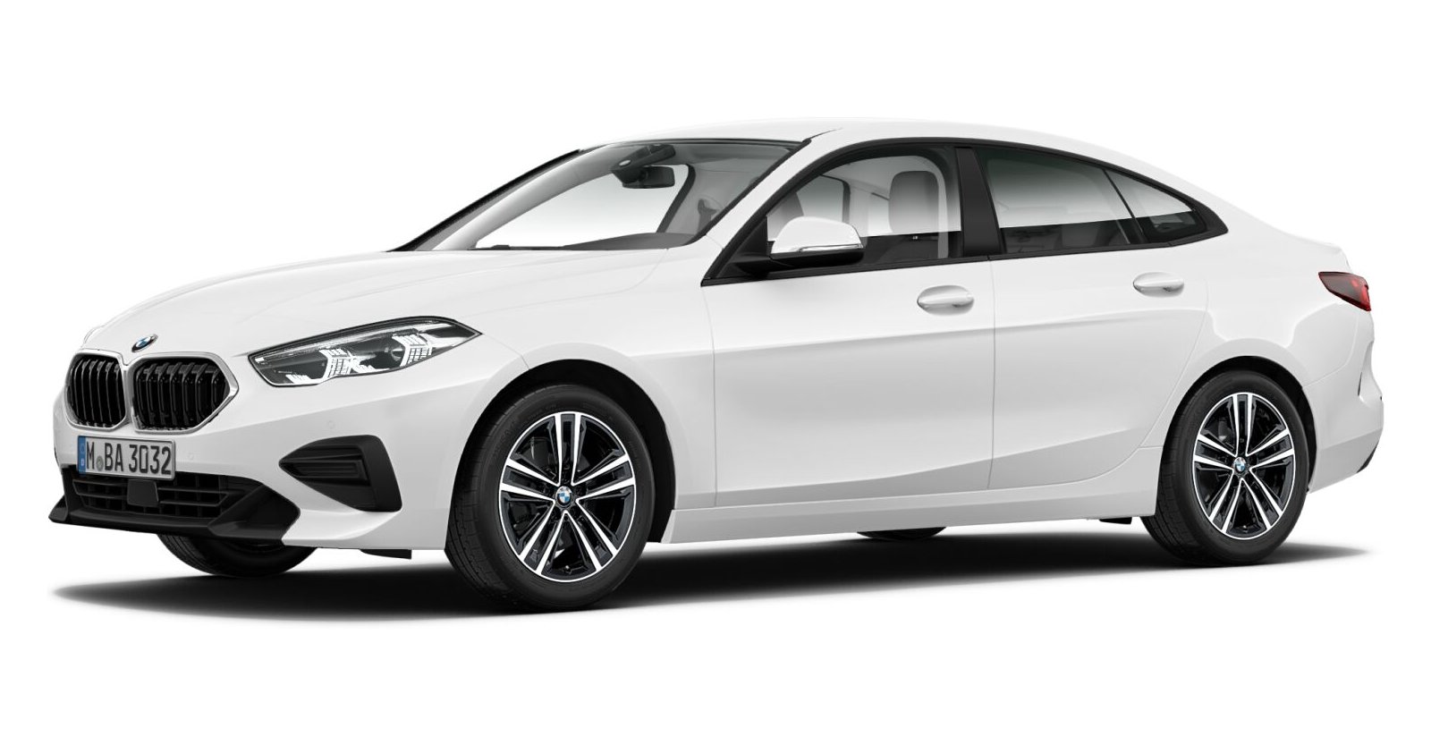 BMW BMW 2er in Weiß von vorne BMW BMW 2er in Weiß von vorne