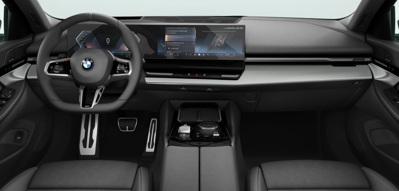 BMW BMW 5er im Innenraum von vorne