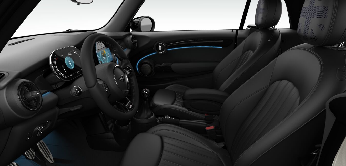 MINI MINI Cabrio im Innenraum seitlich MINI MINI Cabrio im Innenraum seitlich