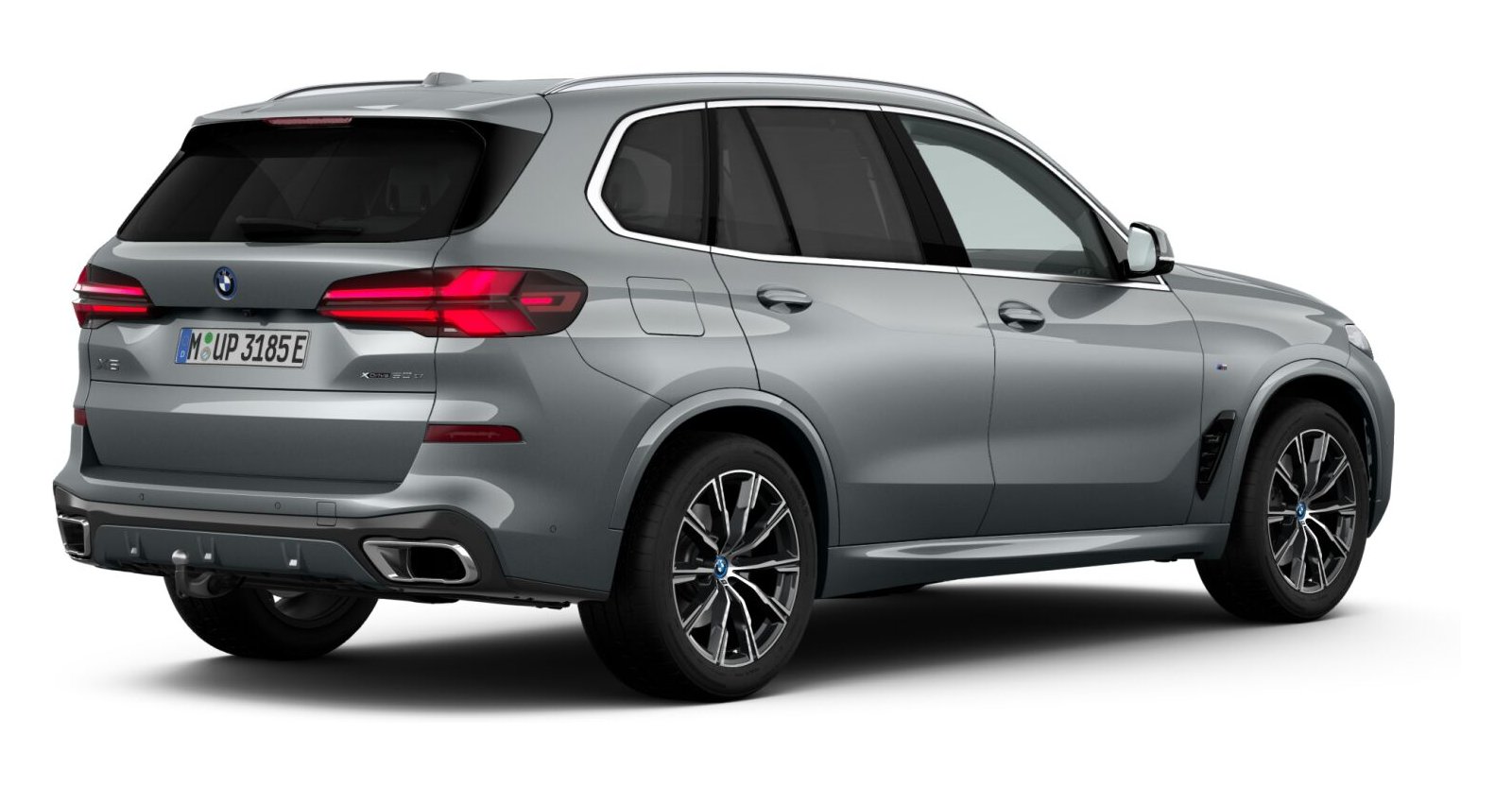 BMW BMW X in Grau von hinten BMW BMW X in Grau von hinten