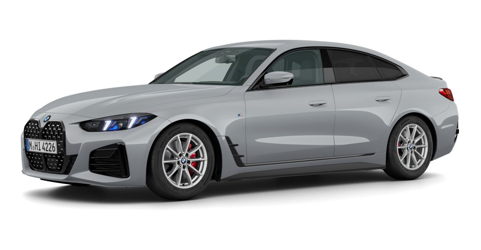 BMW BMW 4er in Grau von vorne BMW BMW 4er in Grau von vorne