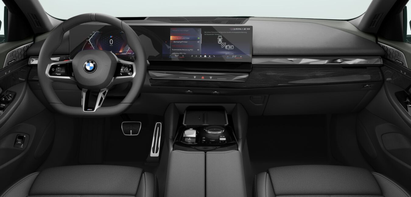 BMW BMW 5er im Innenraum von vorne BMW BMW 5er im Innenraum von vorne