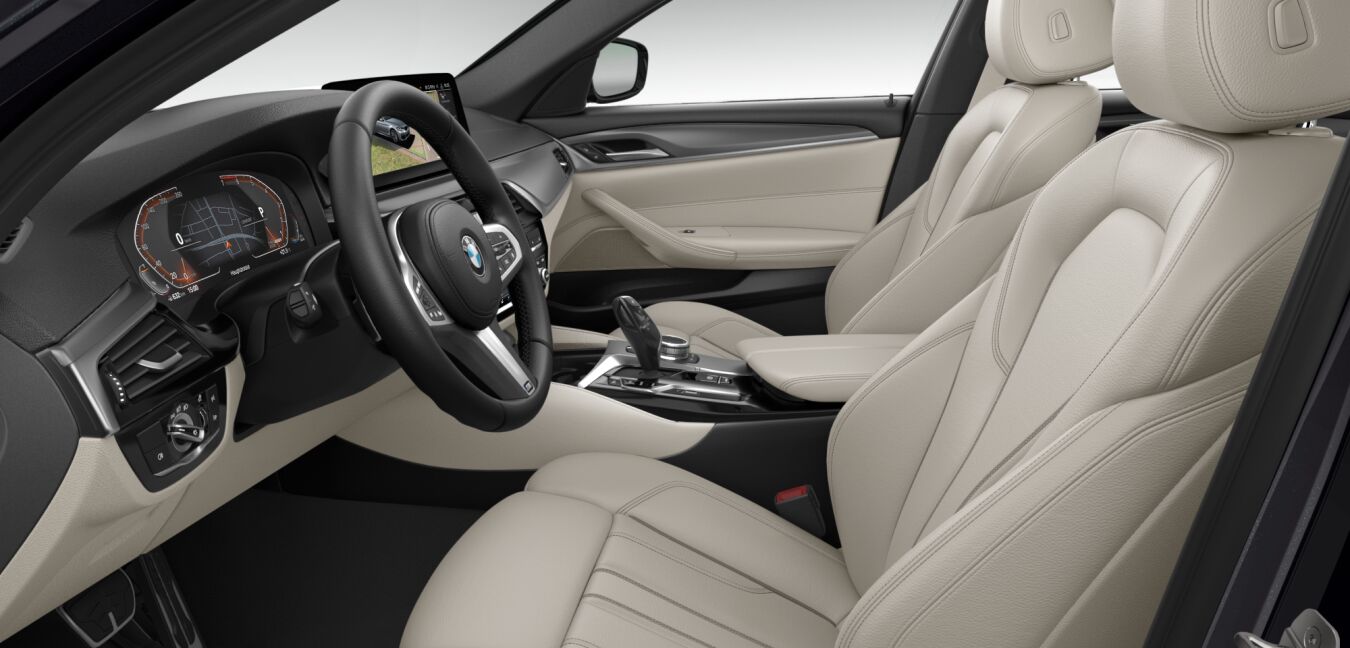 BMW BMW 5er im Innenraum seitlich
