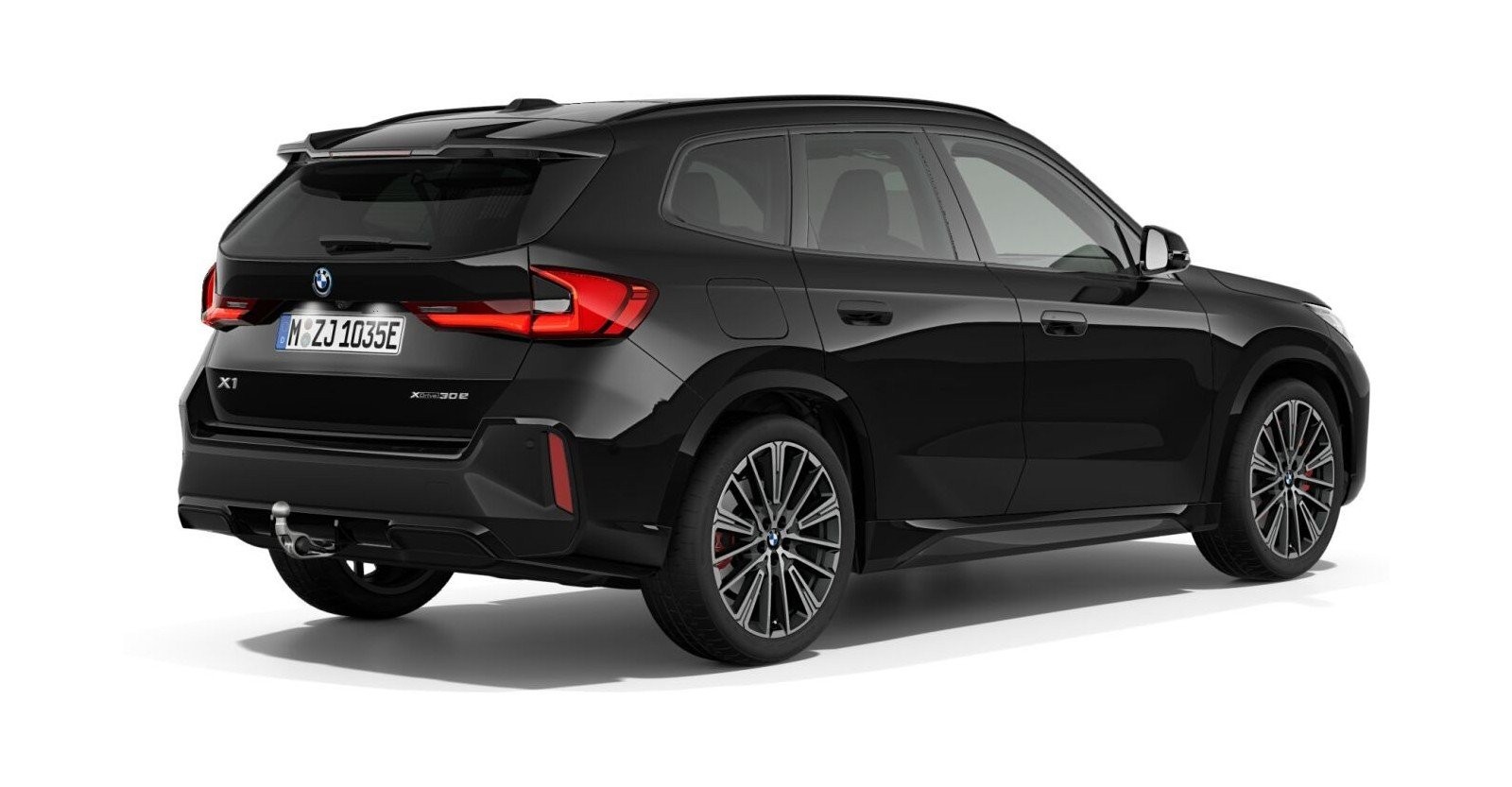 BMW BMW X in Schwarz von hinten BMW BMW X in Schwarz von hinten