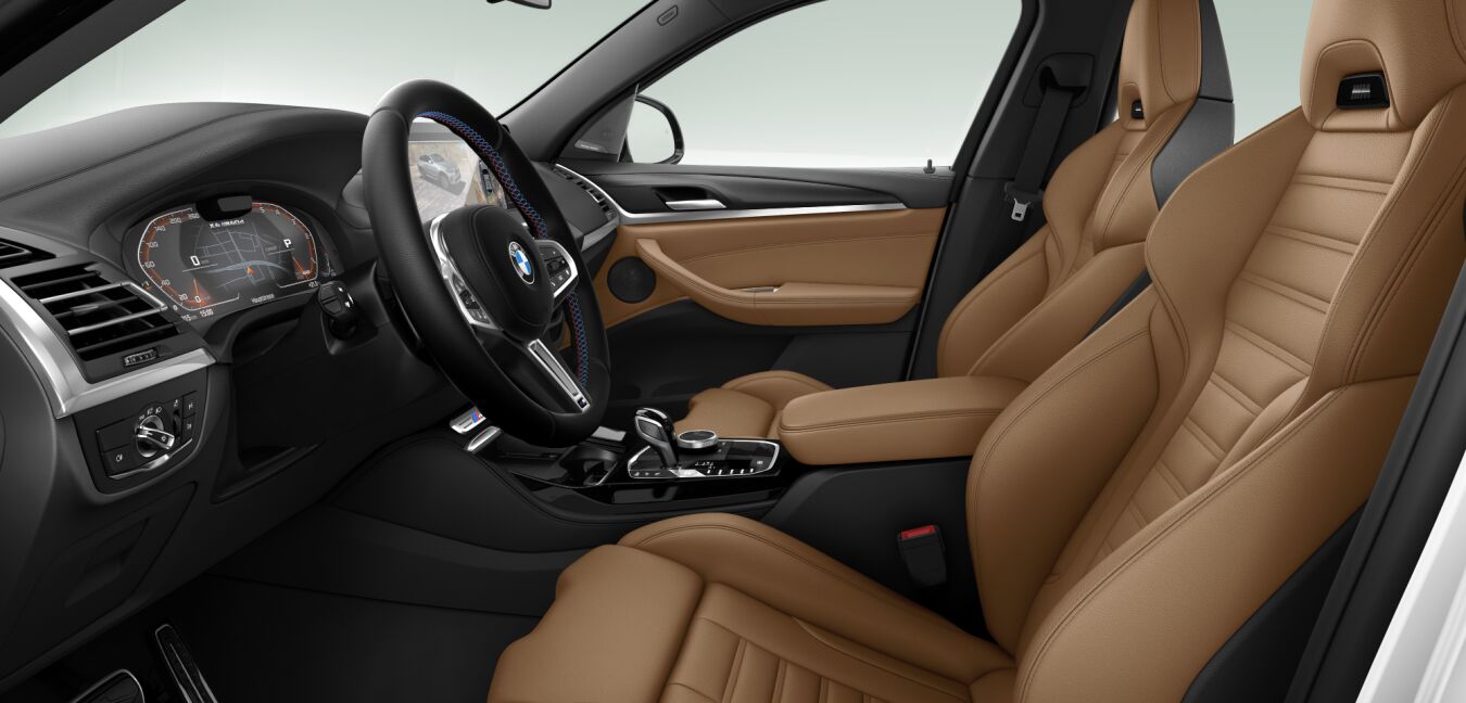 BMW BMW X im Innenraum seitlich