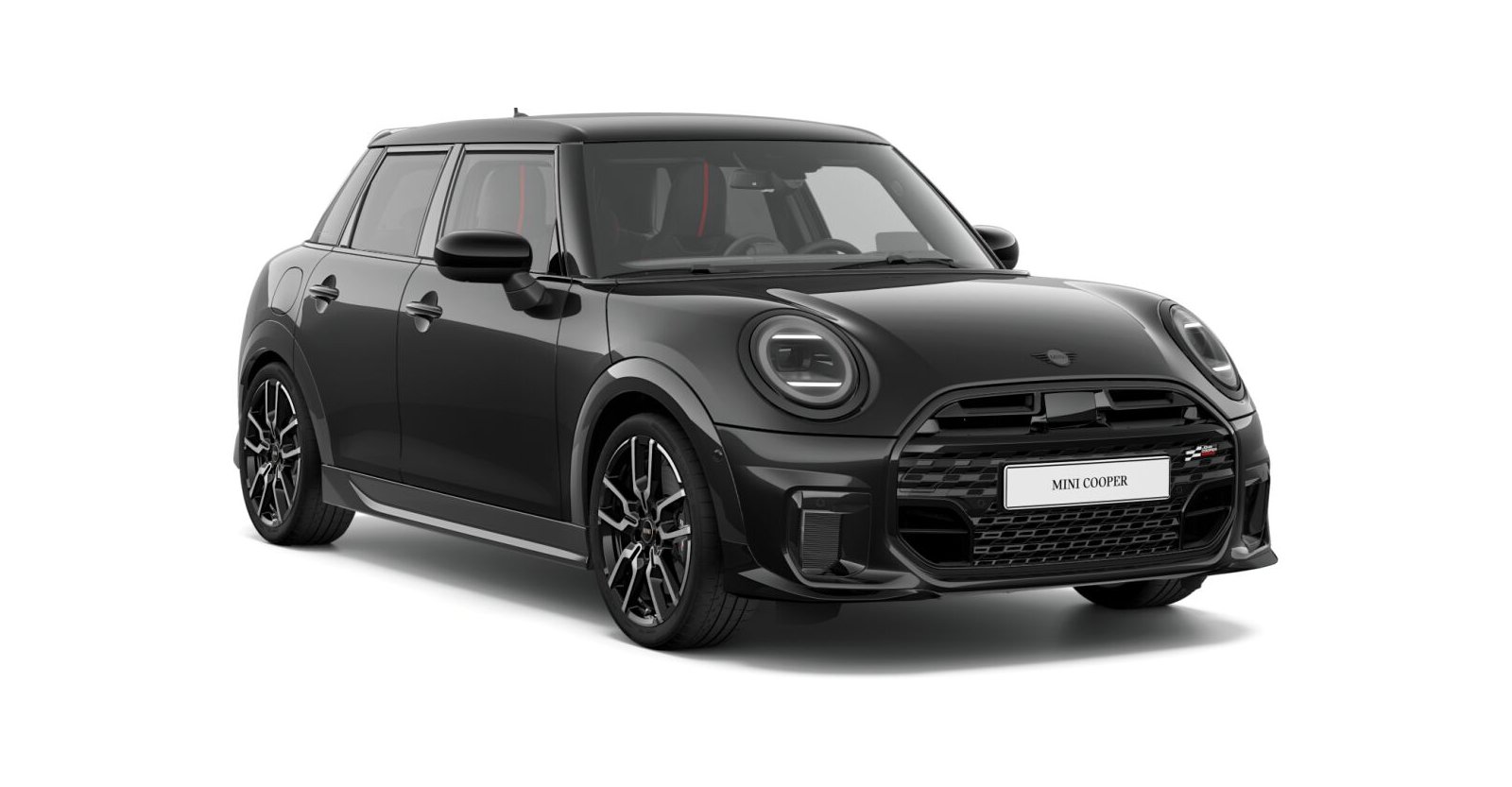 MINI Cooper C in Schwarz von vorne MINI Cooper C in Schwarz von vorne