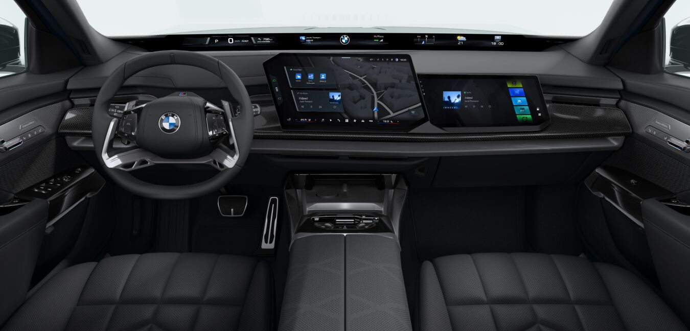 BMW BMW 7er im Innenraum von vorne