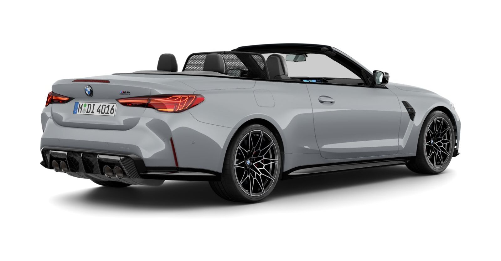 BMW BMW M in Grau von hinten BMW BMW M in Grau von hinten