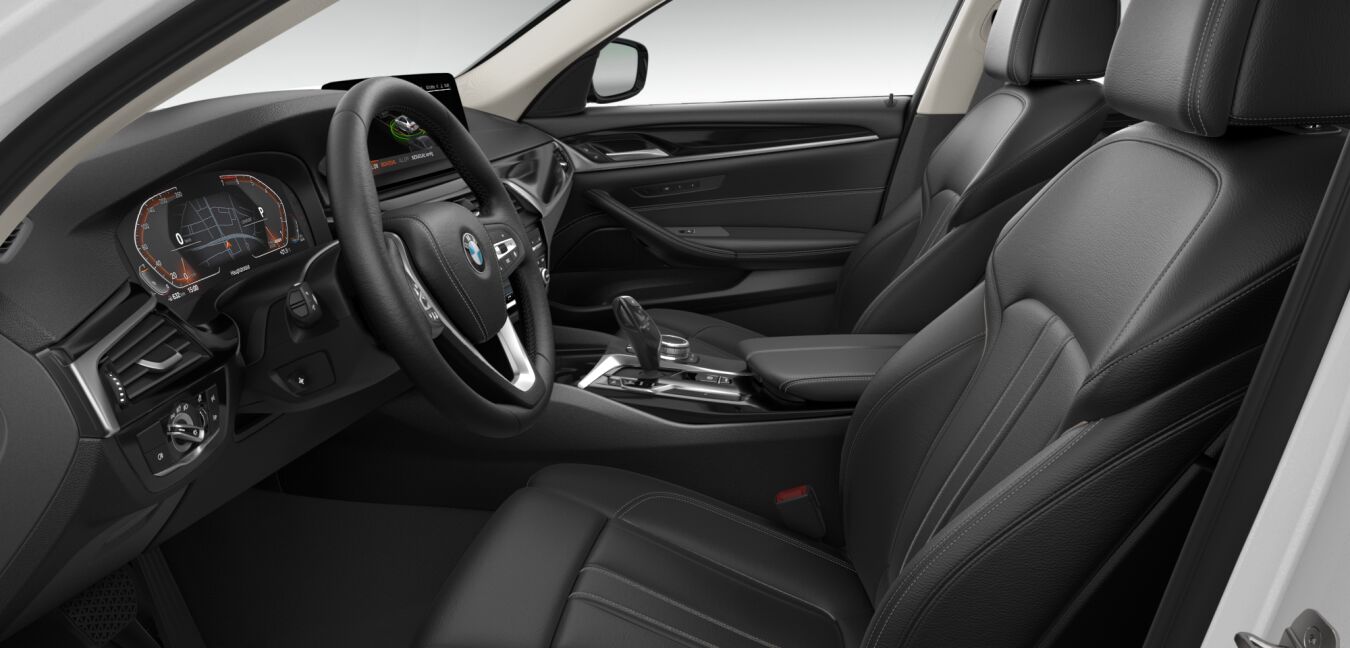 BMW BMW 5er im Innenraum seitlich