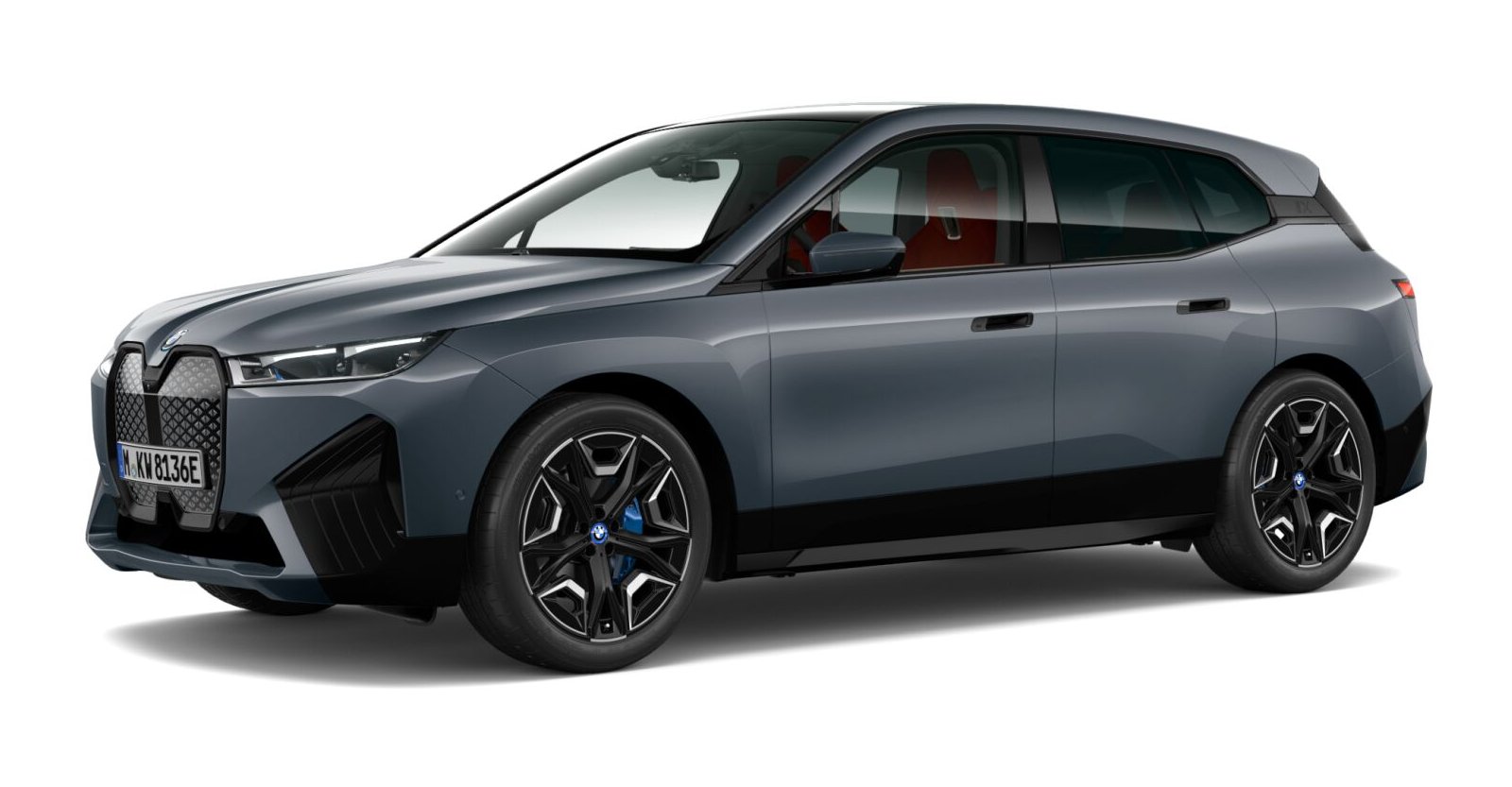 BMW BMW I in Grau von vorne BMW BMW I in Grau von vorne