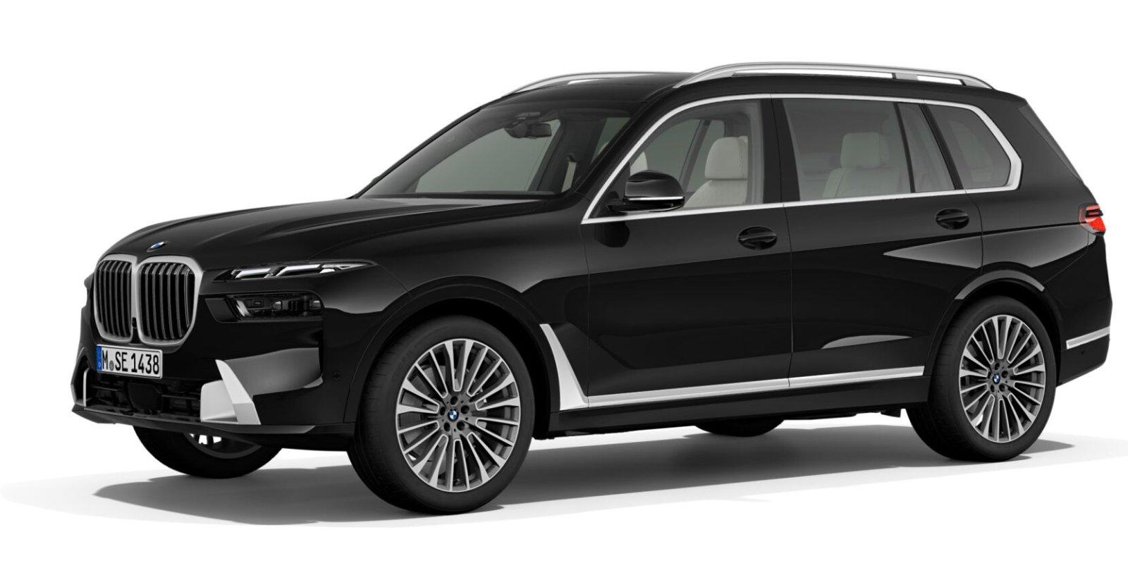 BMW BMW X in Schwarz von vorne BMW BMW X in Schwarz von vorne