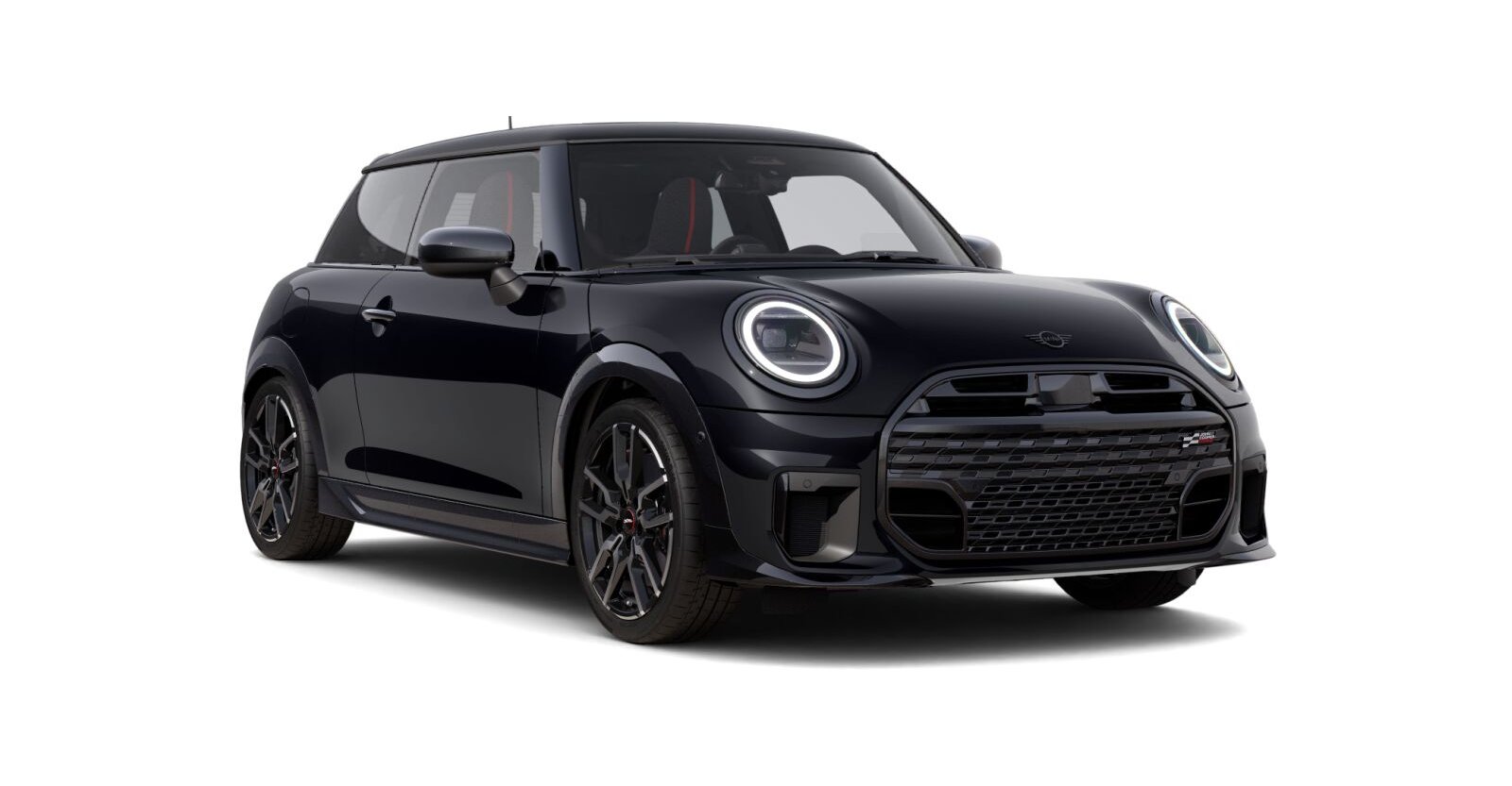 MINI MINI 3-Türer in Schwarz von vorne MINI MINI 3-Türer in Schwarz von vorne