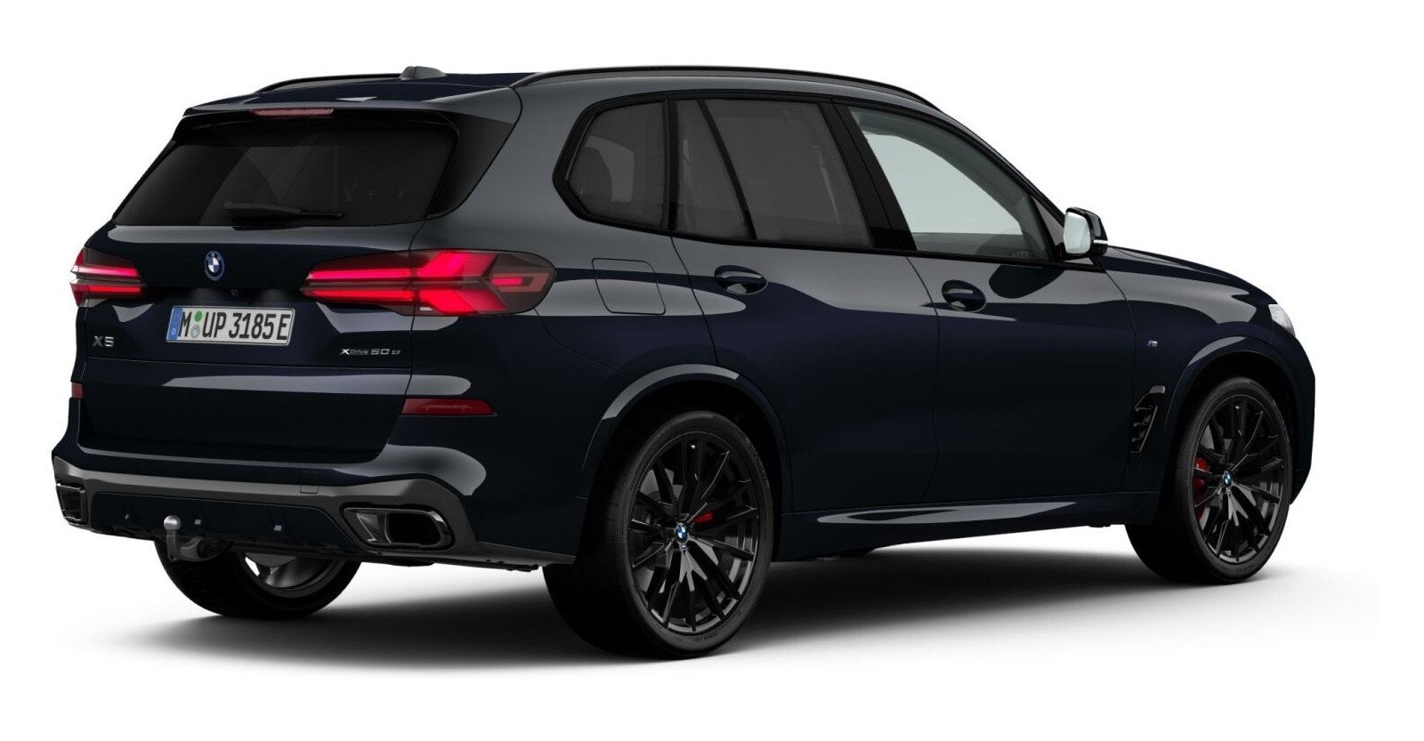 BMW BMW X in Schwarz von hinten BMW BMW X in Schwarz von hinten