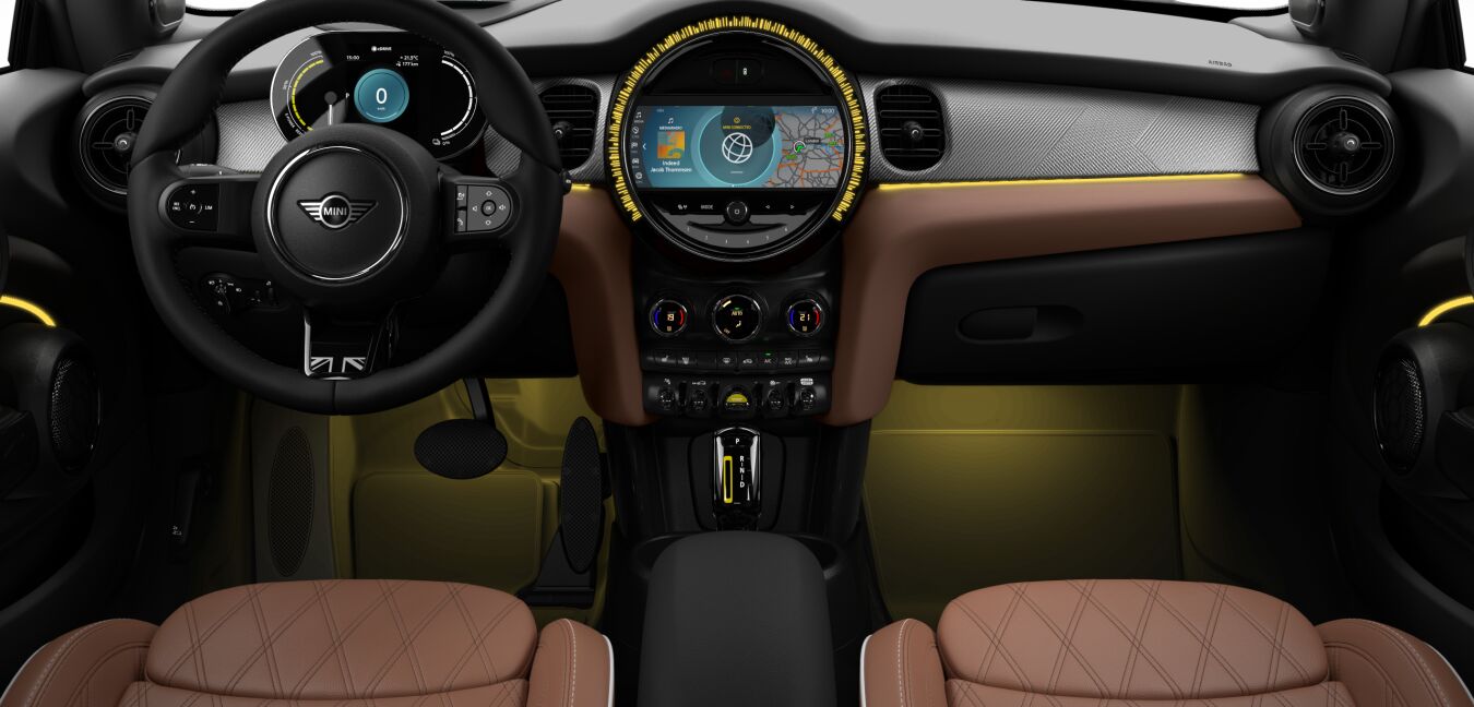 MINI MINI 3-Türer im Innenraum von vorne MINI MINI 3-Türer im Innenraum von vorne