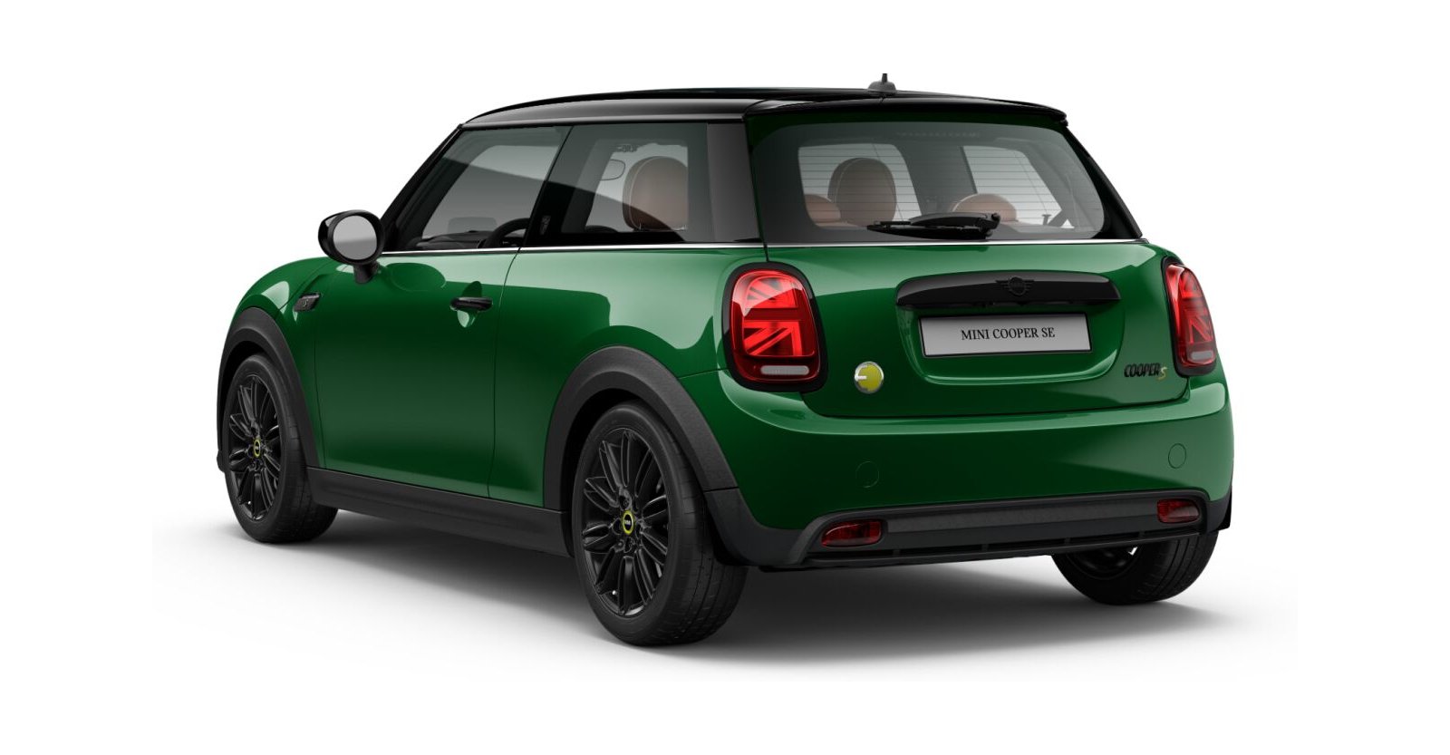 MINI MINI 3-Türer in Grün von hinten MINI MINI 3-Türer in Grün von hinten