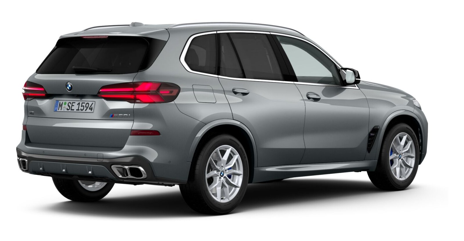 BMW BMW X in Grau von hinten BMW BMW X in Grau von hinten