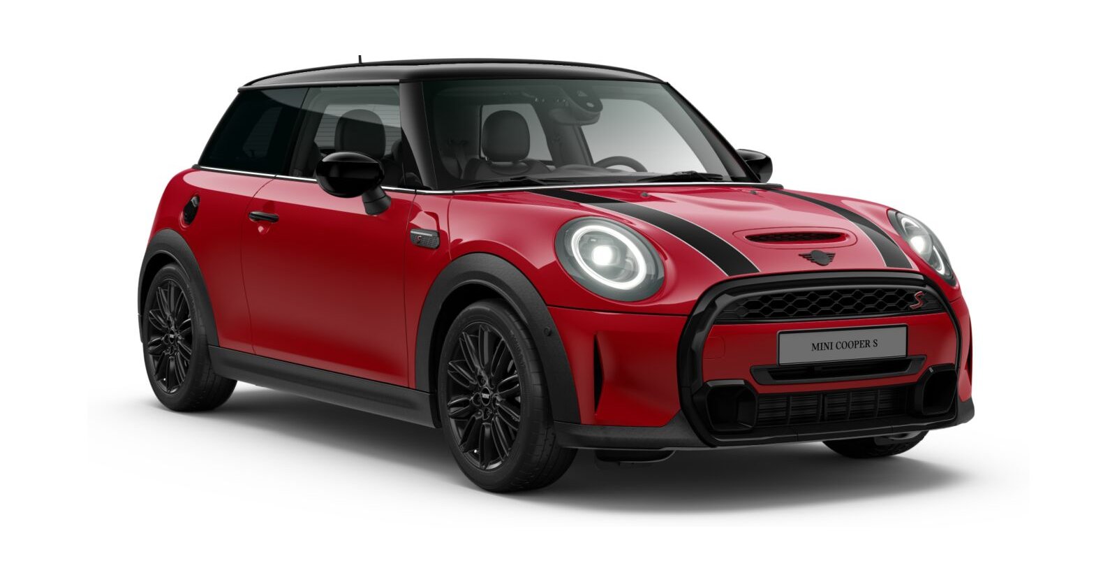 MINI MINI 3-Türer in Rot von vorne