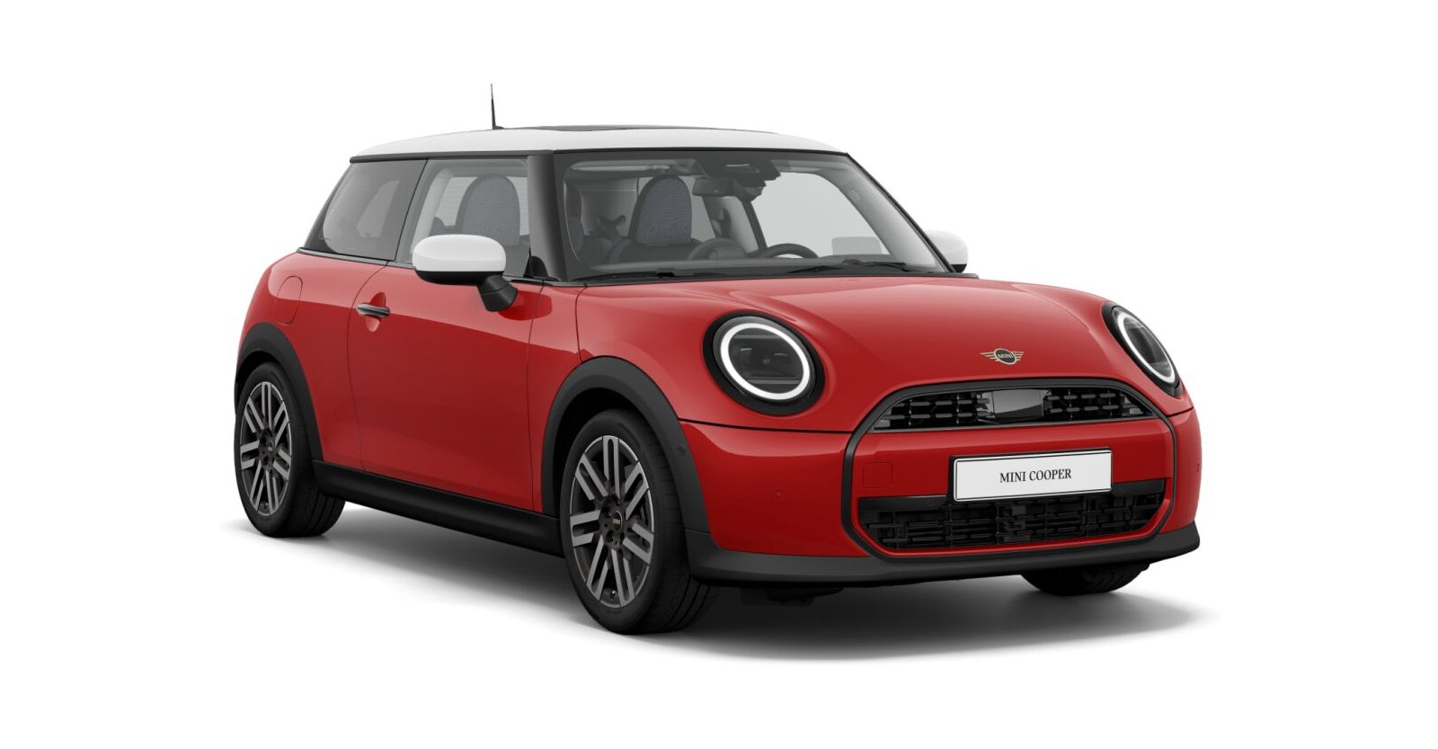 MINI MINI 3-Türer in Rot von vorne MINI MINI 3-Türer in Rot von vorne