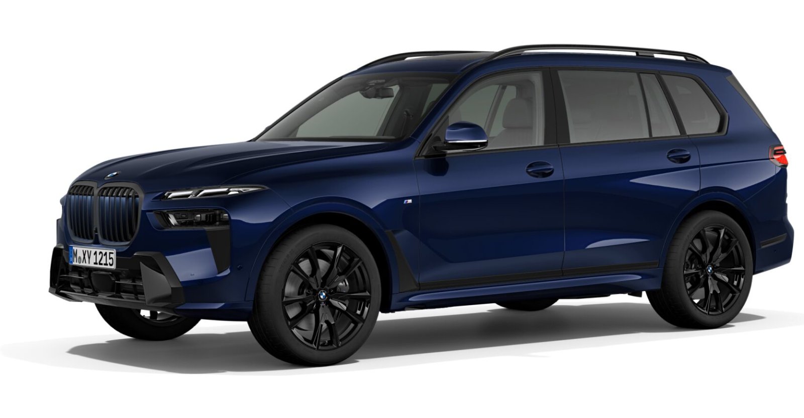BMW BMW X in Blau von vorne BMW BMW X in Blau von vorne