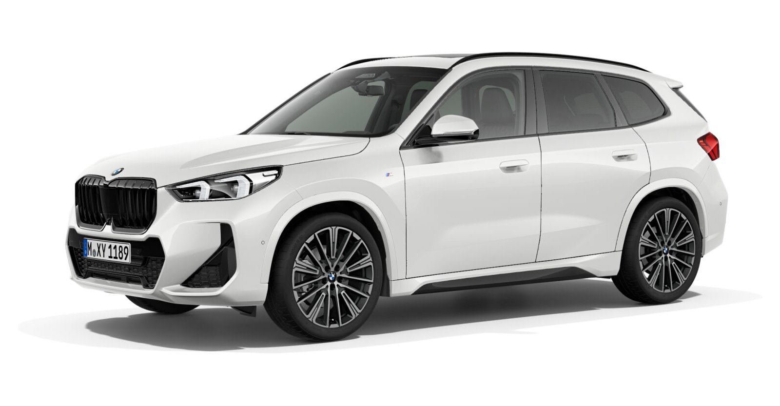 BMW X1 xDrive23d in Weiß von vorne BMW X1 xDrive23d in Weiß von vorne