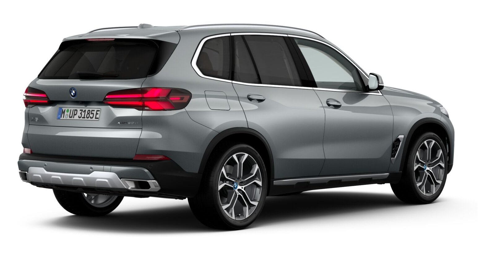 BMW BMW X in Grau von hinten BMW BMW X in Grau von hinten
