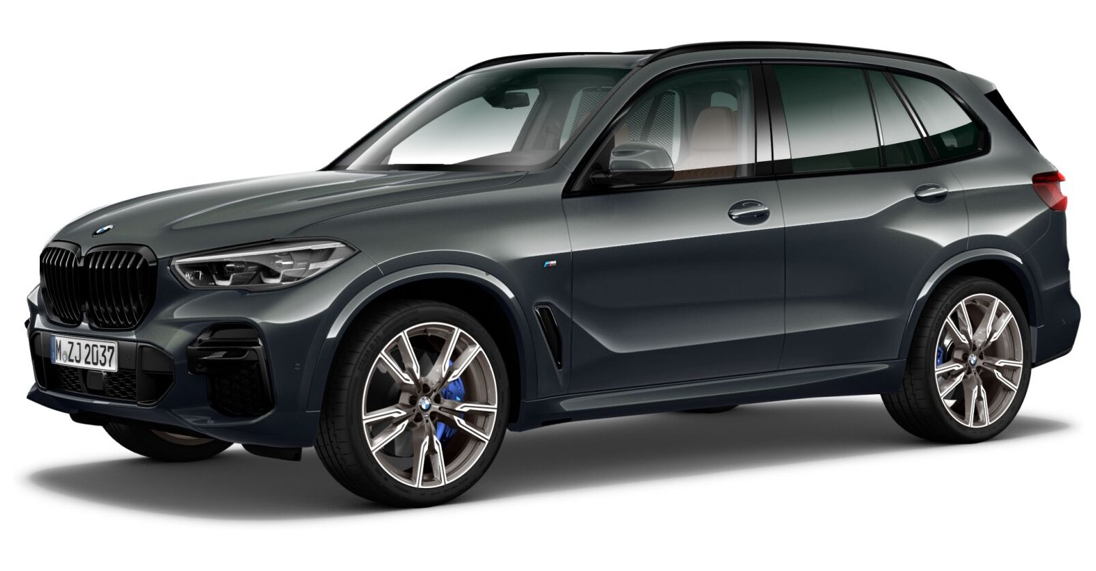 BMW BMW X in Grau von vorne BMW BMW X in Grau von vorne