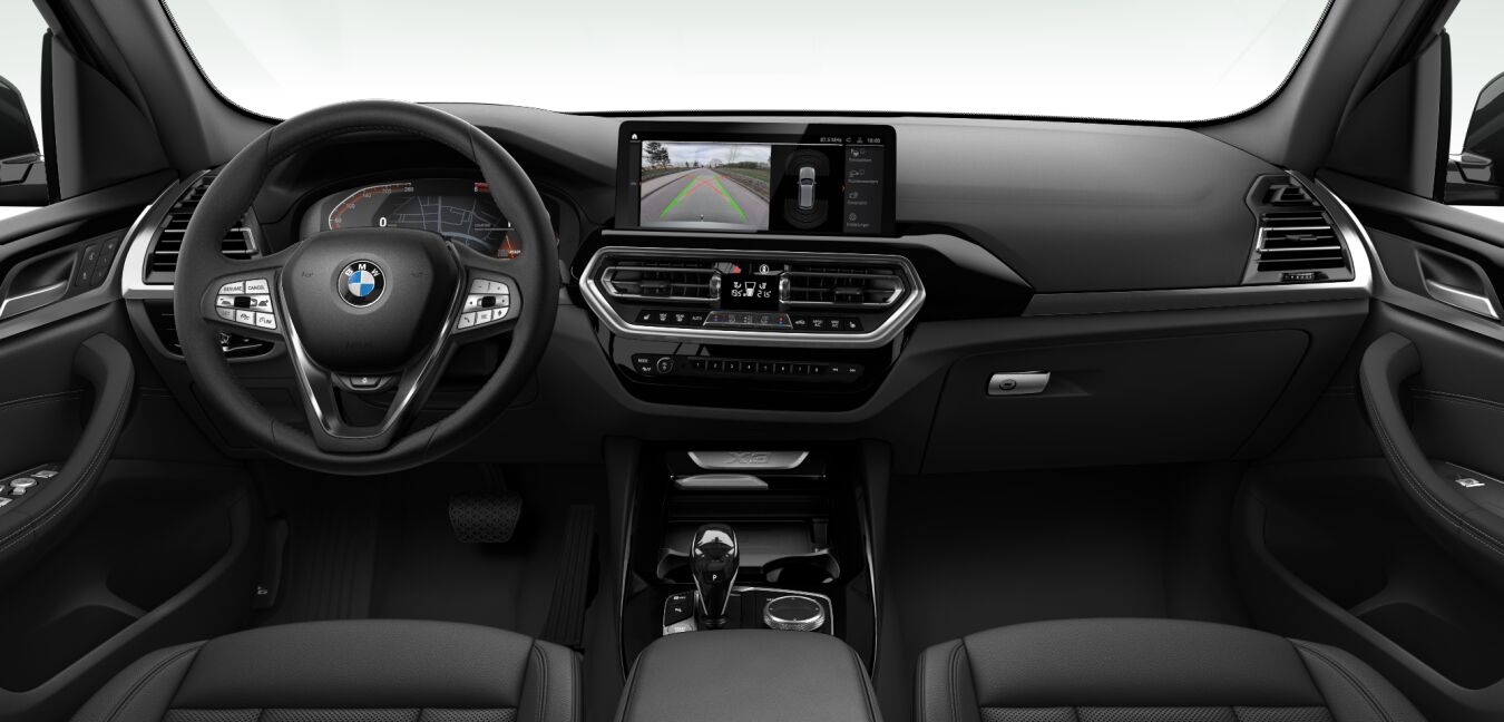 BMW BMW X im Innenraum von vorne