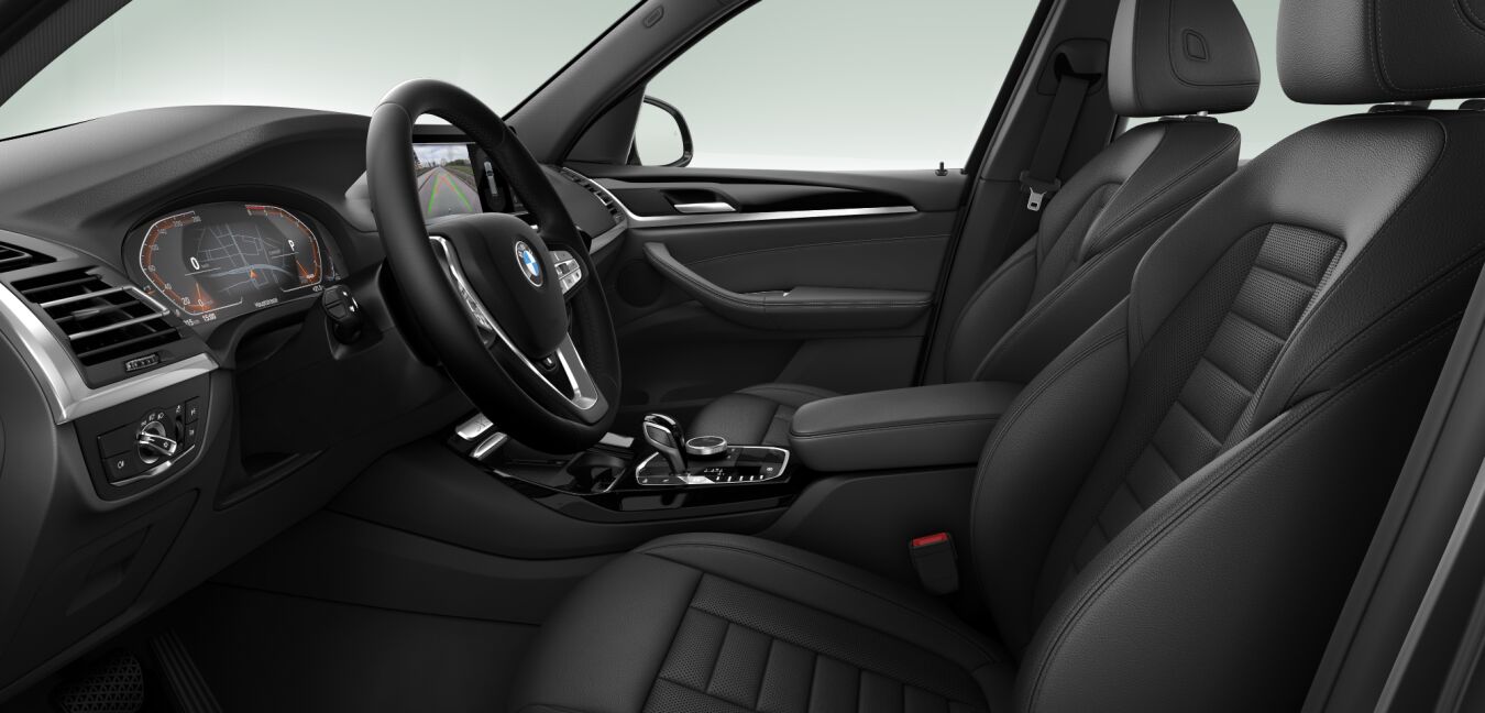 BMW BMW X im Innenraum seitlich