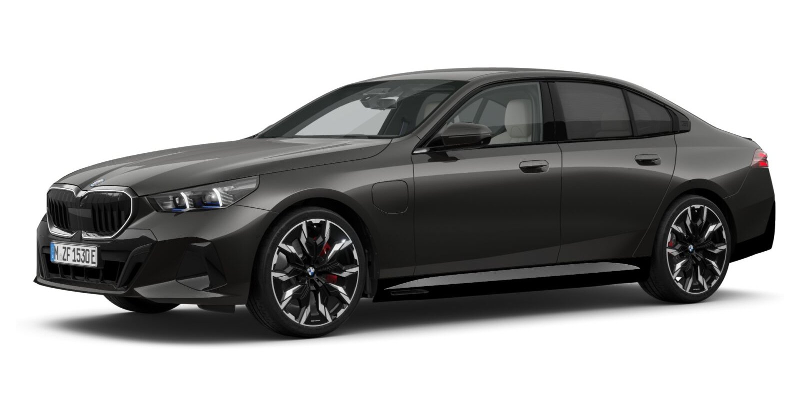BMW BMW 5er in Grau von vorne BMW BMW 5er in Grau von vorne