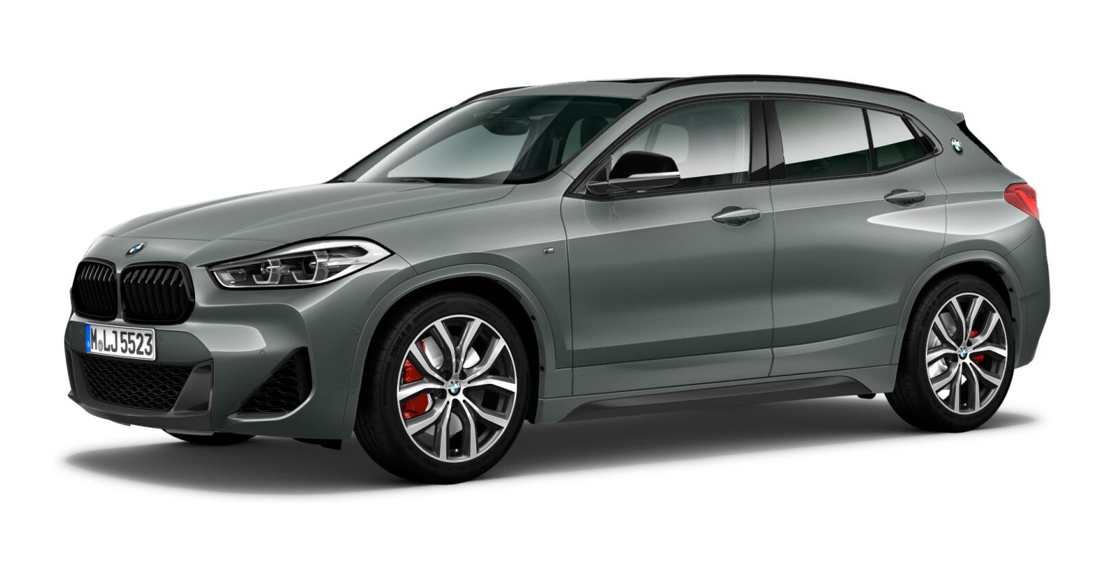 BMW BMW X in Grau von vorne