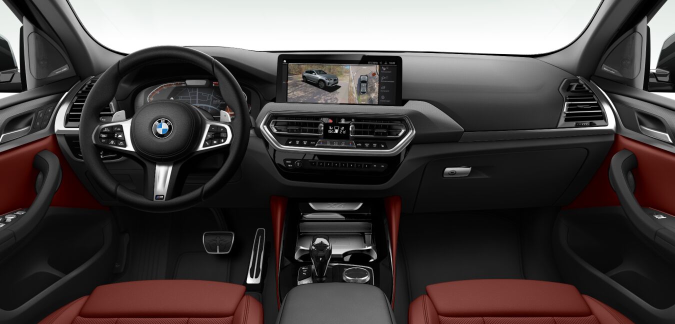 BMW BMW X im Innenraum von vorne