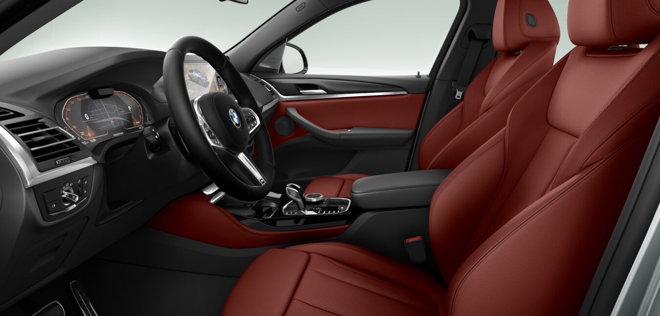 BMW BMW X im Innenraum seitlich
