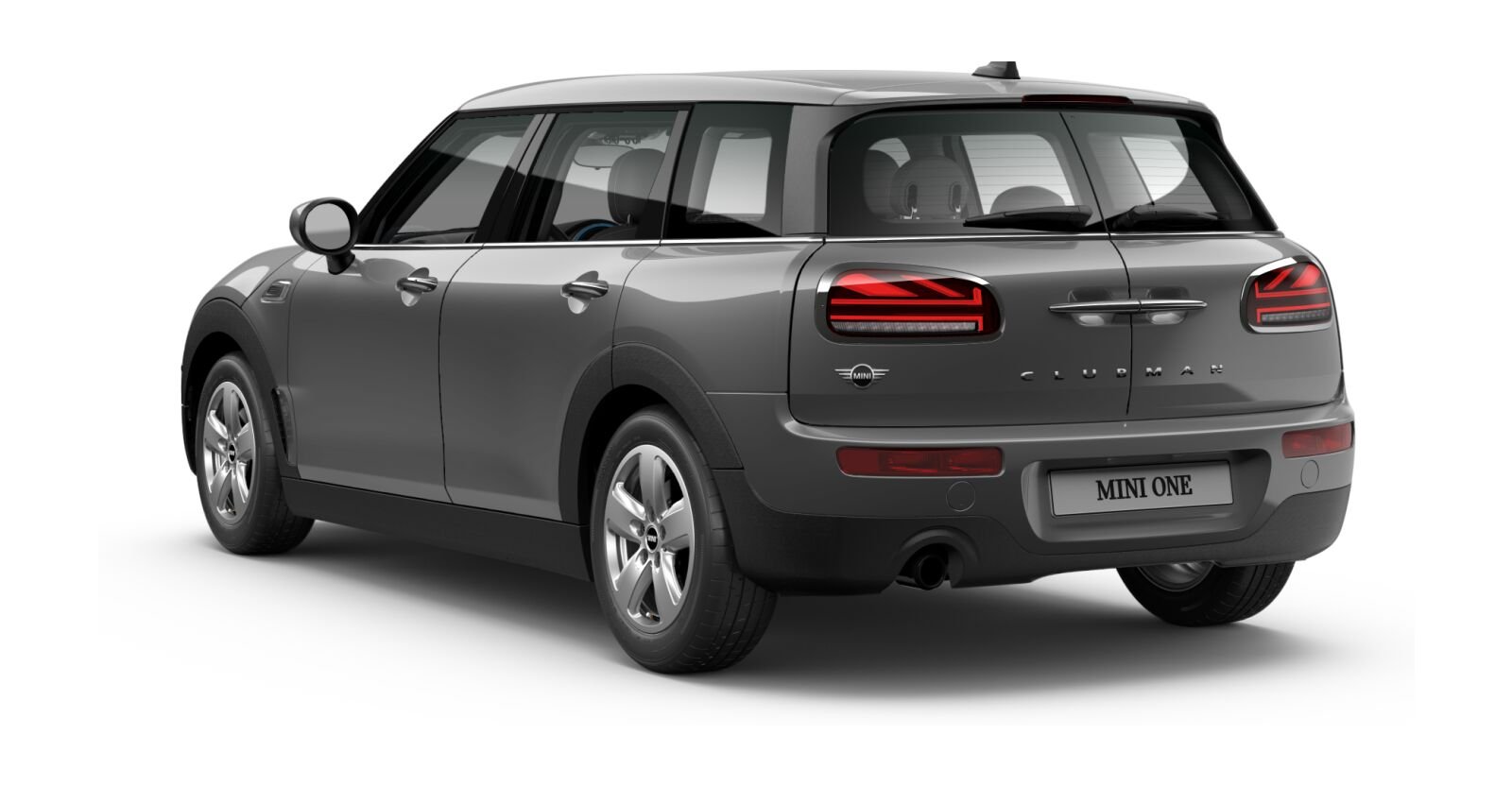 MINI MINI Clubman in Grau von hinten MINI MINI Clubman in Grau von hinten