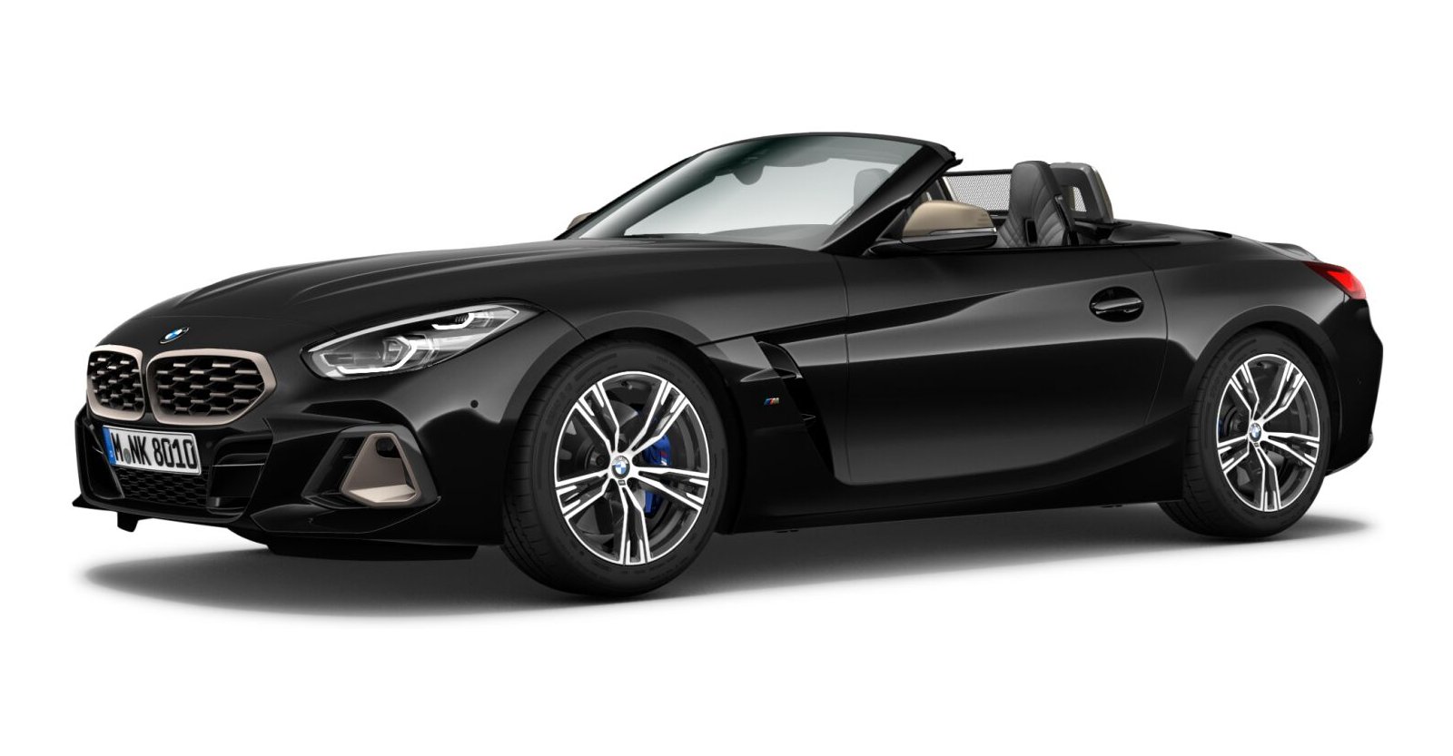 BMW BMW Z in Schwarz von vorne BMW BMW Z in Schwarz von vorne